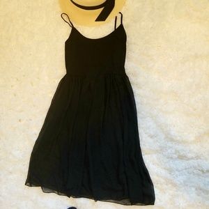 Black Forever 21 midi dress